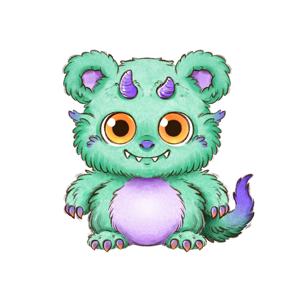Froggles the friendly monster